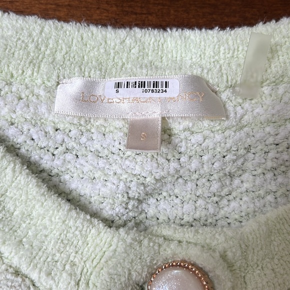 Loveshackfancy TWAIN CROP CARDIGAN and HEIRESS MINI SKIRT set - Picture 6 of 8